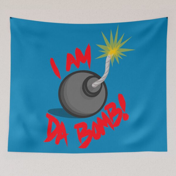 Item preview, I Am Da Bomb Red Font Design designed and sold by EZPAINT.