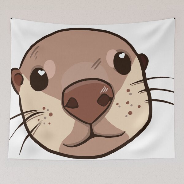 Item preview, Otter Face Baby Otter  designed and sold by amarisketches.