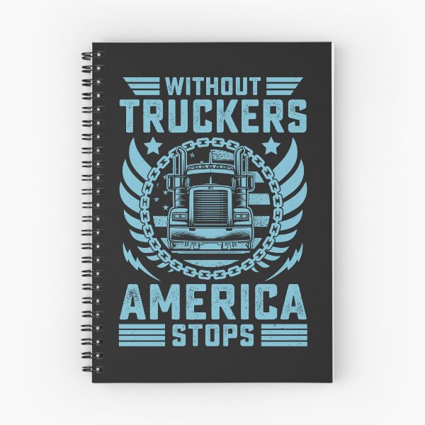 Item preview, Trucker Design Without Truckers America Stops designed and sold by AlienOccupation.