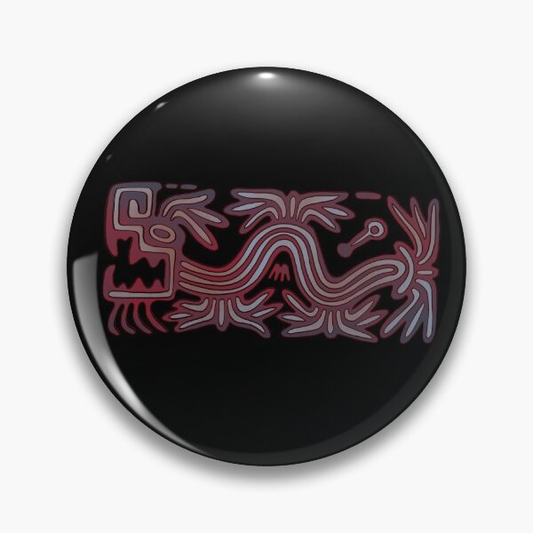 Item preview, Mexican Plumed Serpent flat stamp  designed and sold by DaveDanchuk.