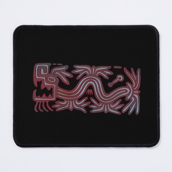 Item preview, Mexican Plumed Serpent flat stamp designed and sold by DaveDanchuk.