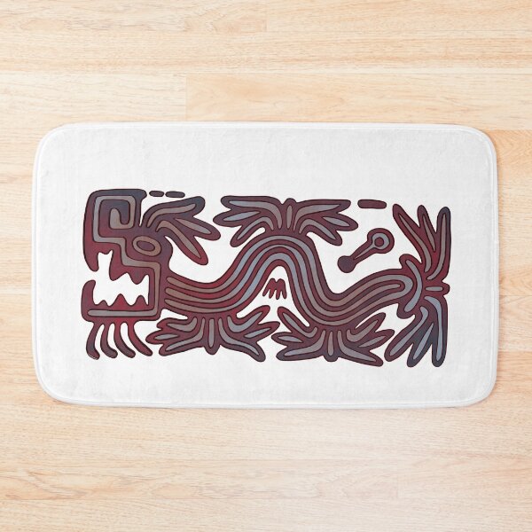 Item preview, Mexican Plumed Serpent flat stamp  designed and sold by DaveDanchuk.