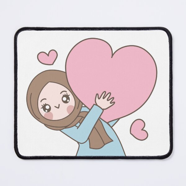 Item preview, hijab with heart designed and sold by shinoportogis.