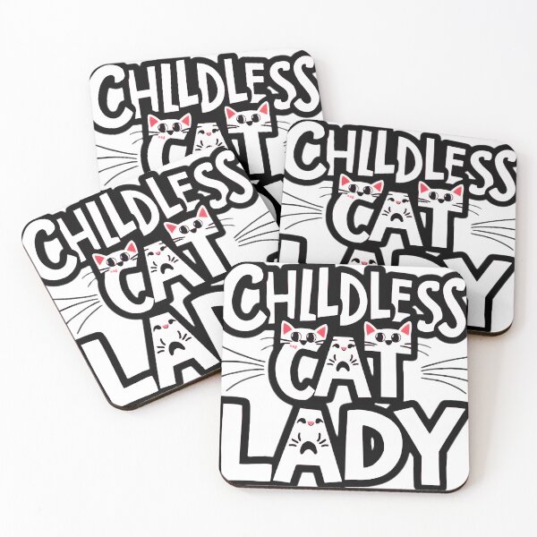 Item preview, Childless Cat Lady designed and sold by Modesigny.
