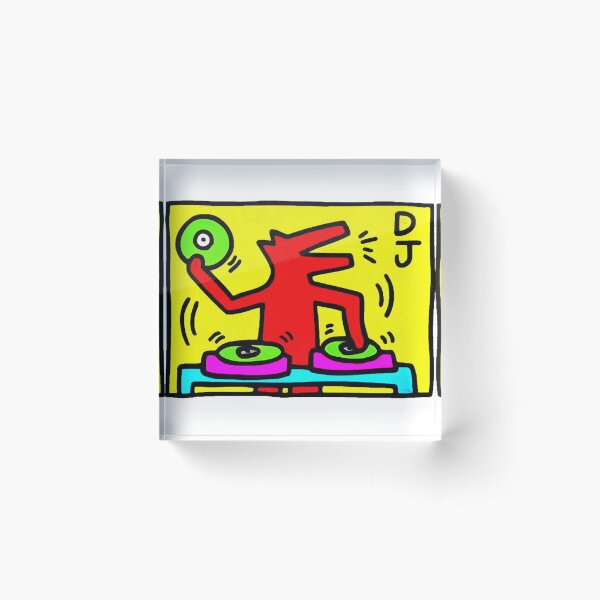 Aperçu de l'œuvre DJ joue de la musique de Keith créée et vendue par RickeyAbernathy.
