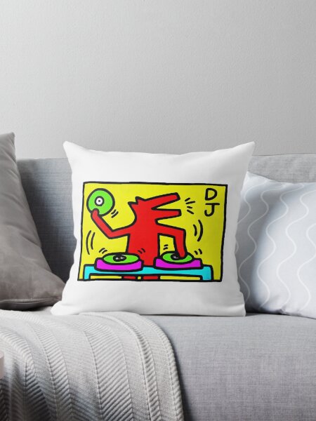 Keith Haring Pillows Cushions for Sale Redbubble