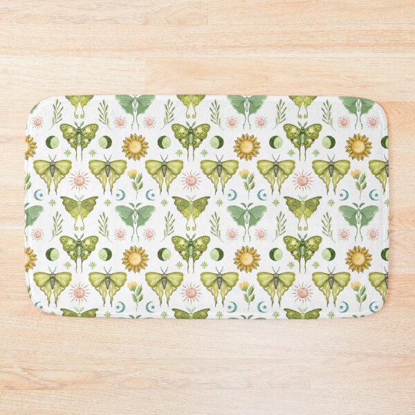 Item preview, Luna moth pattern  designed and sold by pinkyfish1010.