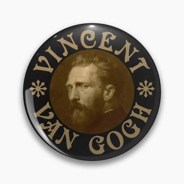 Item preview, Vincent Van Gogh - Vintage Design - Old Gold - RB designed and sold by GrandArtists.