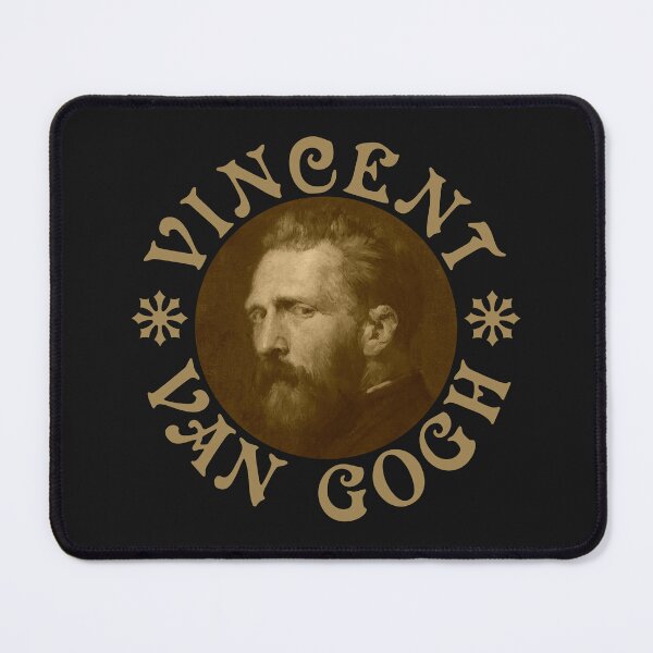 Artikelvorschau, Vincent Van Gogh – Vintage-Design – Altgold – RB entworfen und verkauft von GrandArtists.