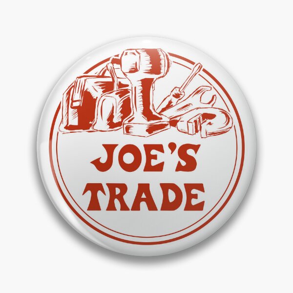 Item preview, Joe's Trades (trader joe's parady) Sticker designed and sold by smsupreme.