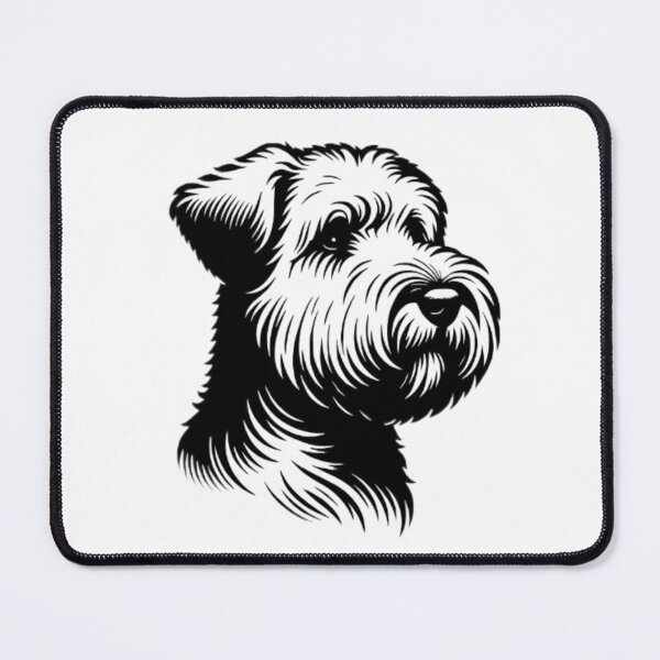 Item preview, Black And White Soft Coated Wheaten Terrier designed and sold by TheAnimalZ00.