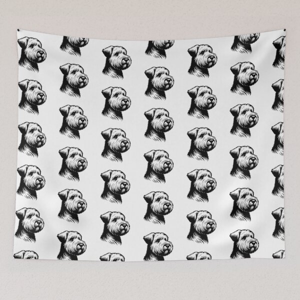 Item preview, Black And White Soft Coated Wheaten Terrier designed and sold by TheAnimalZ00.