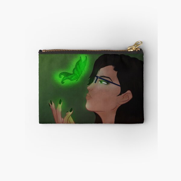 Item preview, Illusion of glowing green butterfly emerges from hand designed and sold by LunaCoyoteArt.