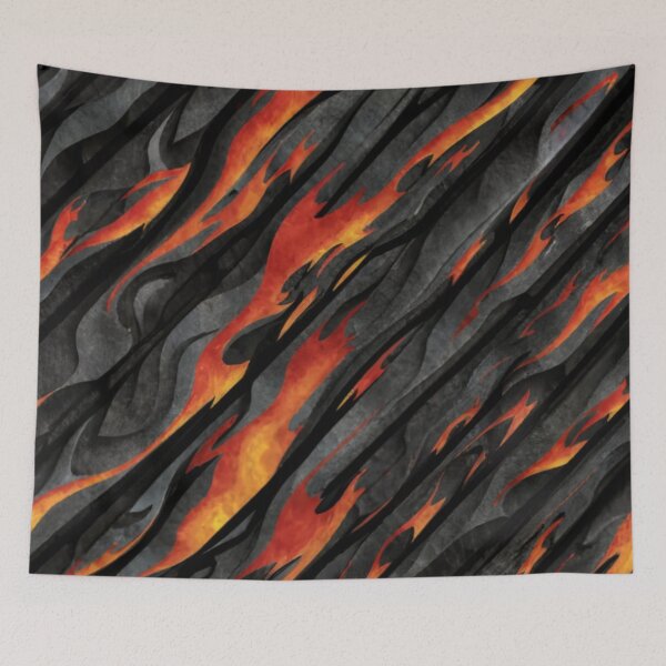 Item preview, Pattern wood charred black designed and sold by IdeaND.
