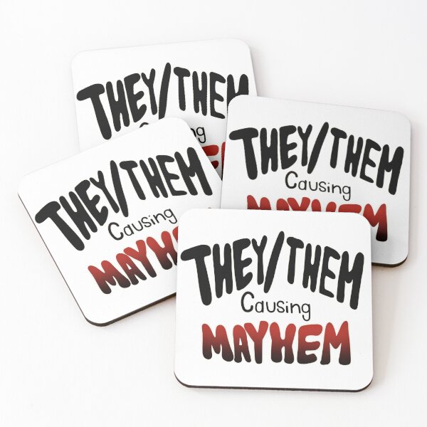 Item preview, Copy of They/Them Causing Mayhem NO BG designed and sold by G Quinn.