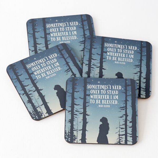 Item preview, Sometimes I Need Only to Stand Wherever I Am to Be Blessed designed and sold by The Wild Norry.