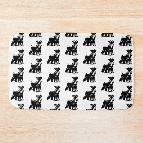 Item preview, Black And White Standard Schnauzer designed and sold by TheAnimalZ00.