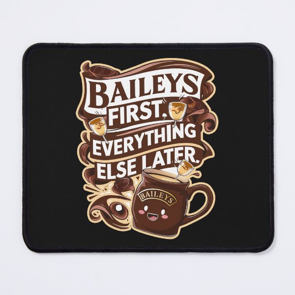 Item preview, ''Baileys'' Kawaii Baileys Fan T-Shirt designed and sold by Witty Shirts.