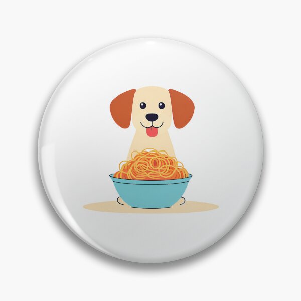 Item preview, Dog Eating Spaghetti designed and sold by jonicmarko.