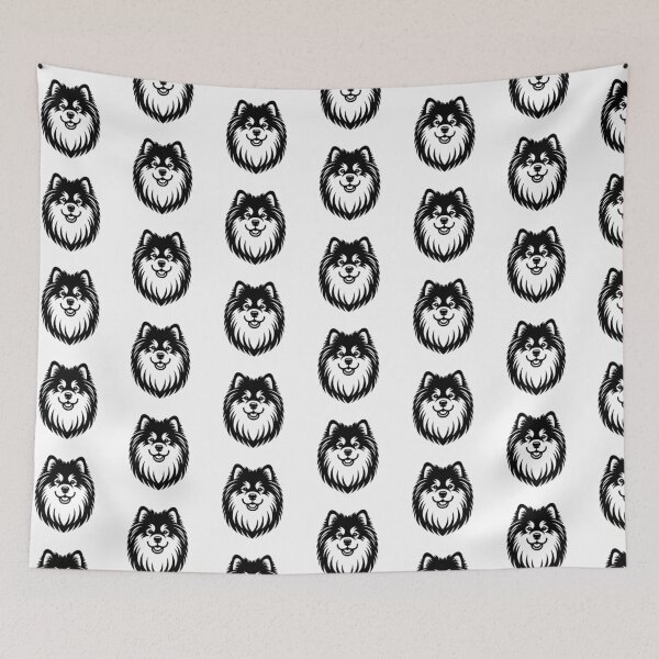 Item preview, Black And White Swedish Lapphund designed and sold by TheAnimalZ00.