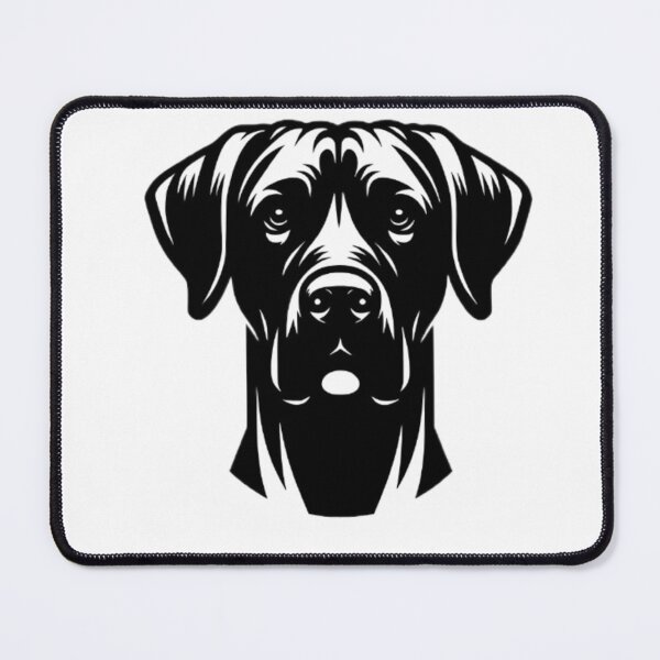 Item preview, Black And White Rhodesian Ridgeback designed and sold by TheAnimalZ00.
