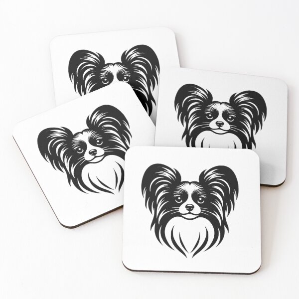 Item preview, Black And White Papillon designed and sold by TheAnimalZ00.
