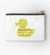 too old to be a duckling! quack quack! Studio Pouch