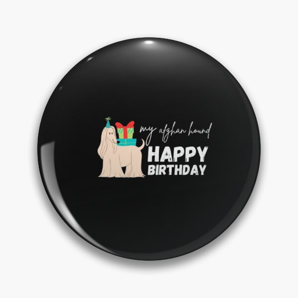 Artikelvorschau, Alles Gute zum Geburtstag, mein Afghanischer Windhund entworfen und verkauft von mariana adel.