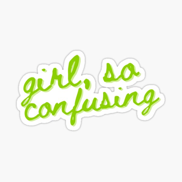 Item preview, girl, so confusing designed and sold by RheaRealm.