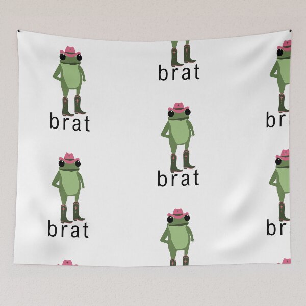 Item preview, Brat Cowboy Frog designed and sold by LoveQuoter.