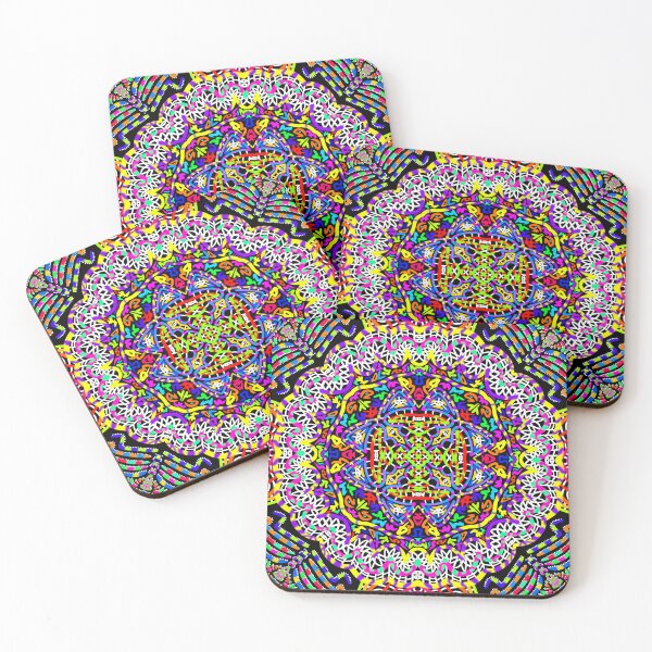 Item preview, Gummy Candy Mandala designed and sold by TripyBedroomArt.