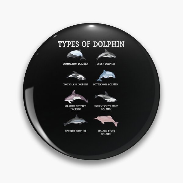 Item preview, Types Of Dolphins Sea Creatures Animal Lover Dolphin Day designed and sold by Dressed For  Duty.
