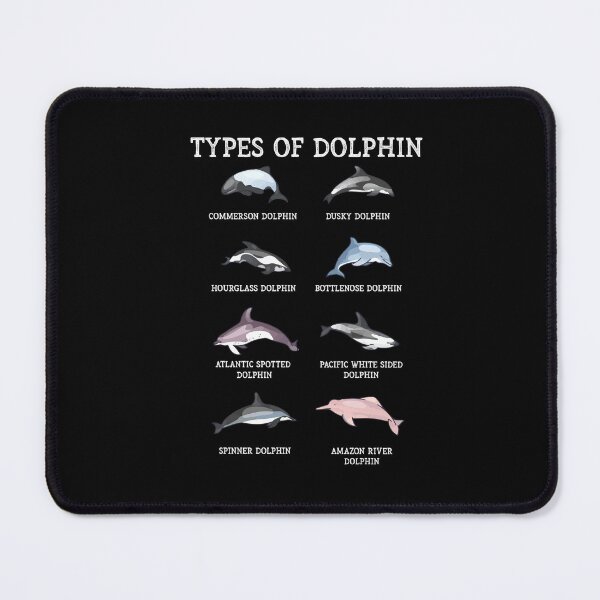 Item preview, Types Of Dolphins Sea Creatures Animal Lover Dolphin Day designed and sold by Dressed For Duty.