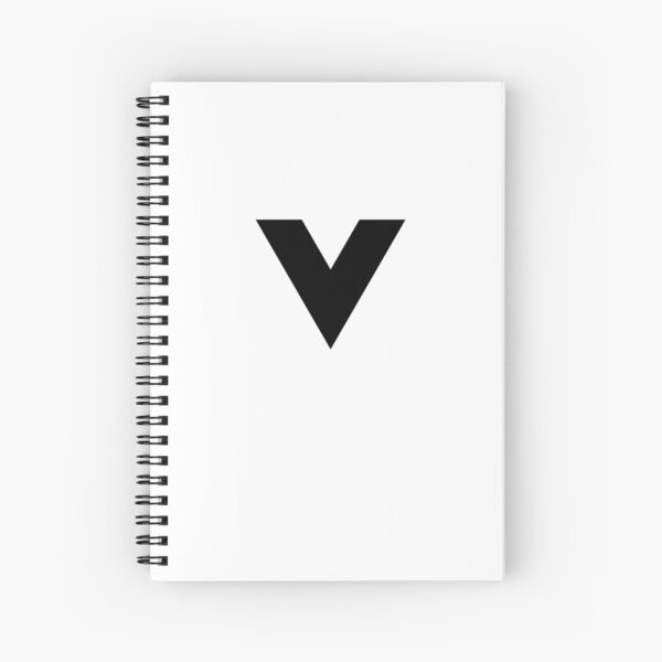 Item preview, Vue.js Framework (Black & White) Logo Hoodie designed and sold by Rainwater Merch.