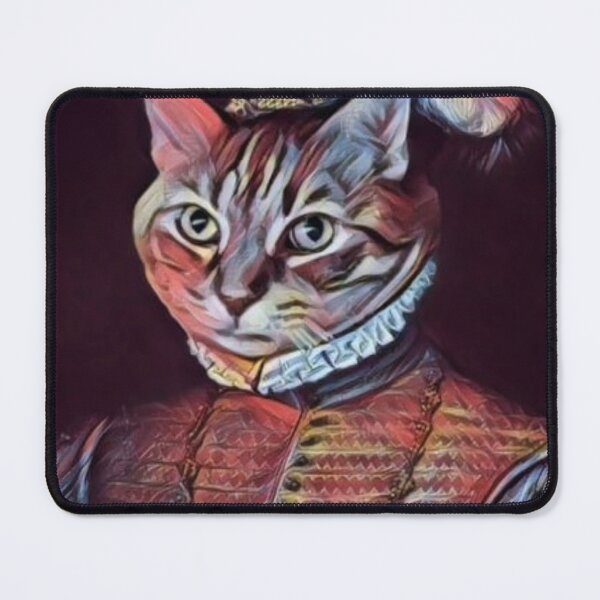 Item preview, RENAISSANCE PAINTING CAT designed and sold by VoltageStone.