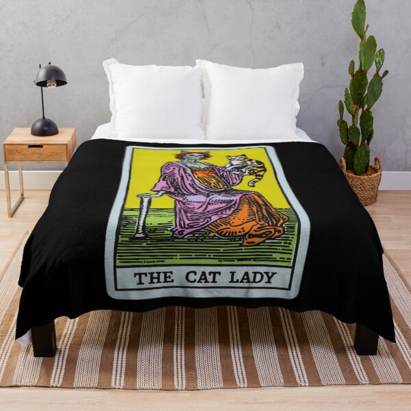 Item preview, Scary Cat Lady Tarot designed and sold by FreakamaGeek.
