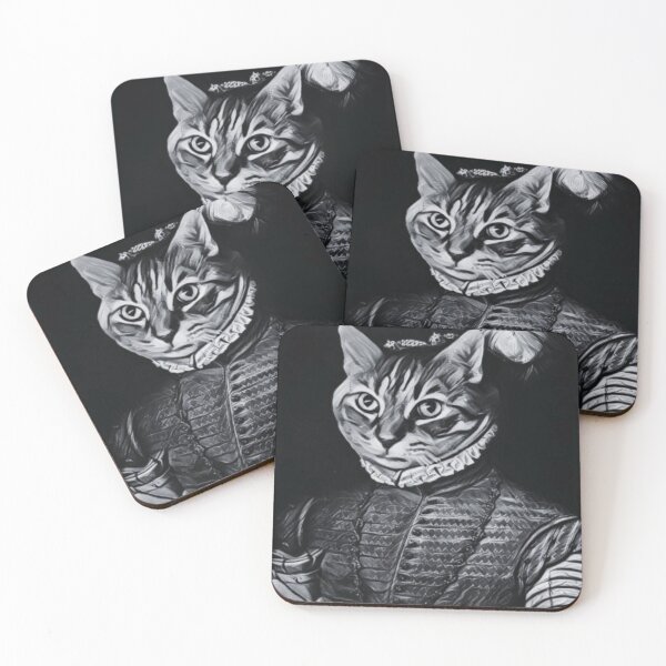 Item preview, RENAISSANCE PAINTING CAT (variant 2) designed and sold by VoltageStone.