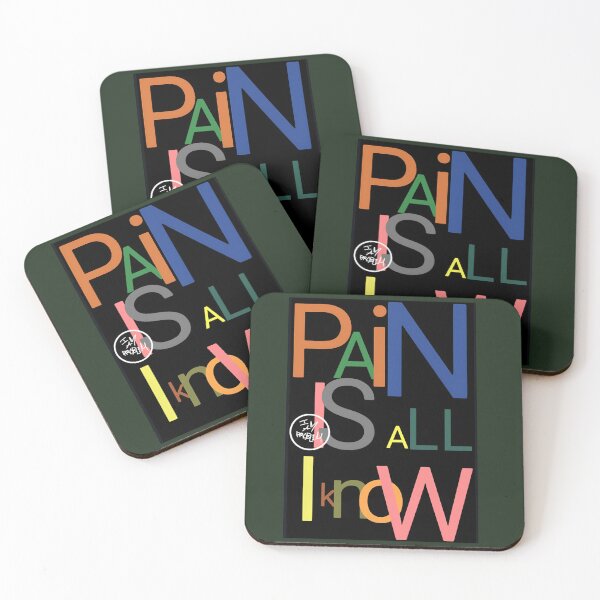 Item preview, Pain is all I know designed and sold by IMAPROBLEM BRAND CLOTHING BY INFLUENCE GETEM.