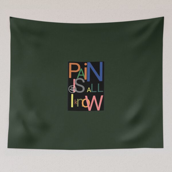 Item preview, Pain is all I know designed and sold by IMAPROBLEM BRAND CLOTHING BY INFLUENCE GETEM.