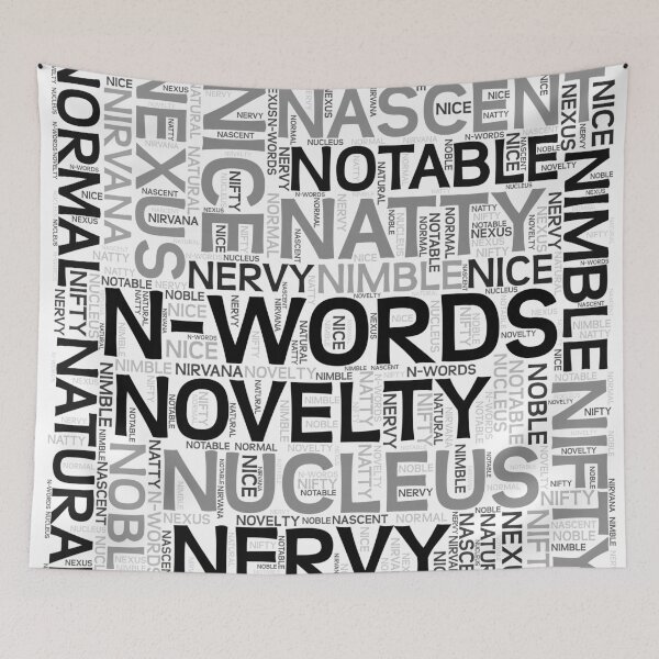 Item preview, N-WORDS designed and sold by OBJETDART.