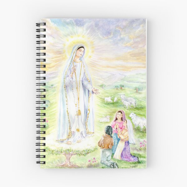 Item preview, The  Blessed Virgin of Fatima and the Three Shepherd Children designed and sold by Cristina  Hansen.