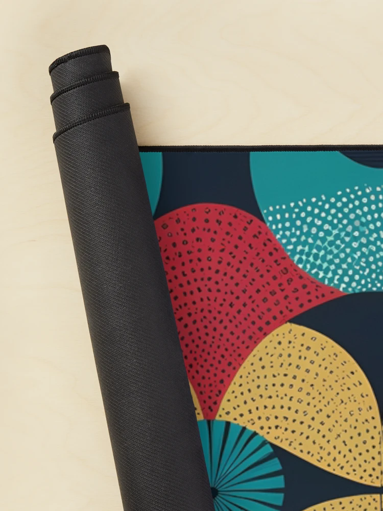 Thumbnail 2 of 5, Mouse Pad, Dynamic Abstract Shapes Pattern designed and sold by Pixevol.