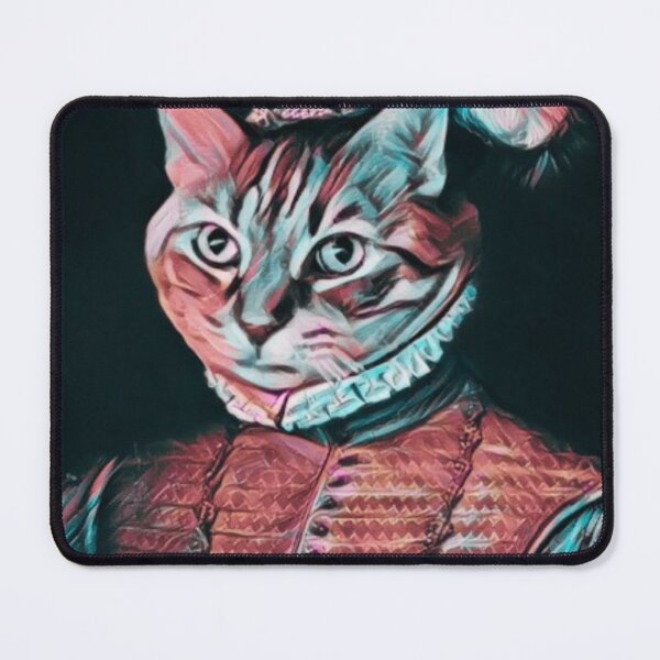 Item preview, RENAISSANCE PAINTING CAT (variant 4) designed and sold by VoltageStone.
