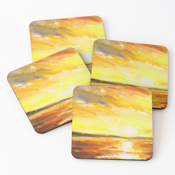 Item preview, sea sunset, Oil painting designed and sold by bvdesignart.