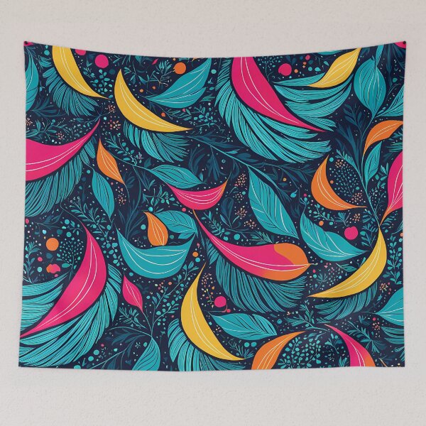Item preview, Surreal Leaf Art Pattern designed and sold by Pixevol.