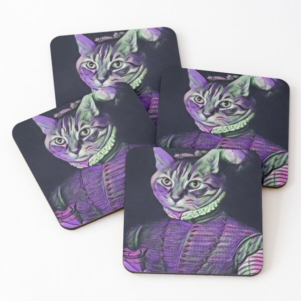 Item preview, RENAISSANCE PAINTING CAT (variant 5) designed and sold by VoltageStone.