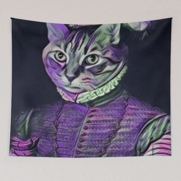 Item preview, RENAISSANCE PAINTING CAT (variant 5) designed and sold by VoltageStone.
