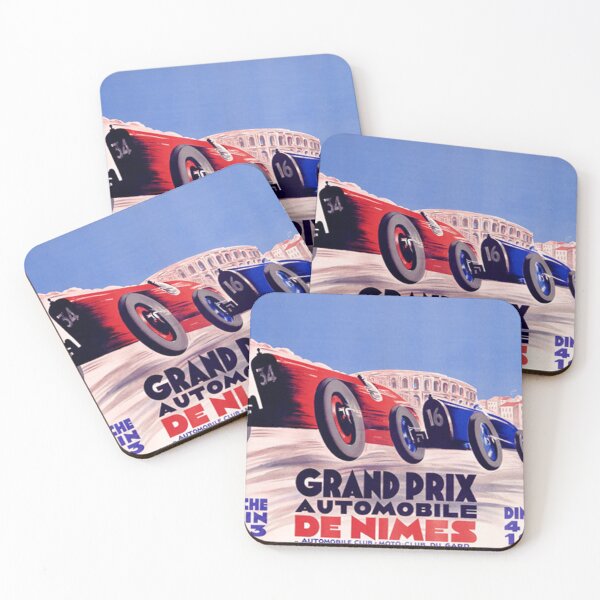 Item preview, Grand Prix of Nîmes Automobile designed and sold by RetroVoyages.