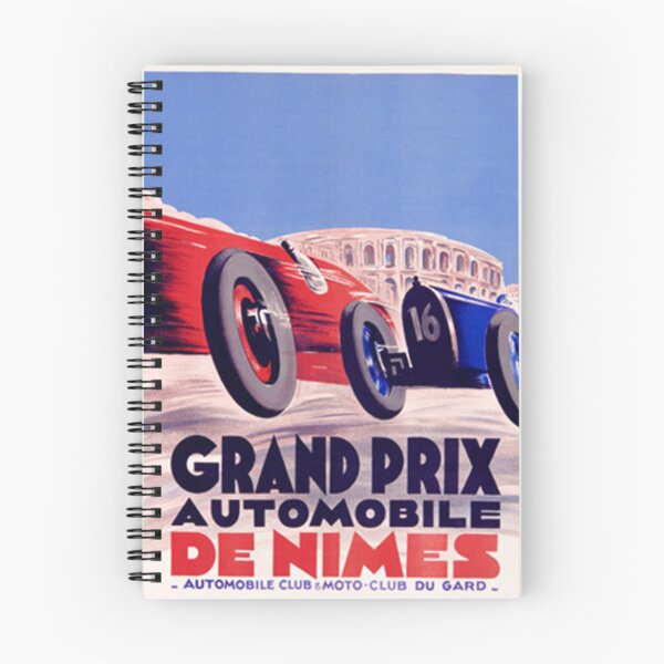 Item preview, Grand Prix of Nîmes Automobile designed and sold by RetroVoyages.
