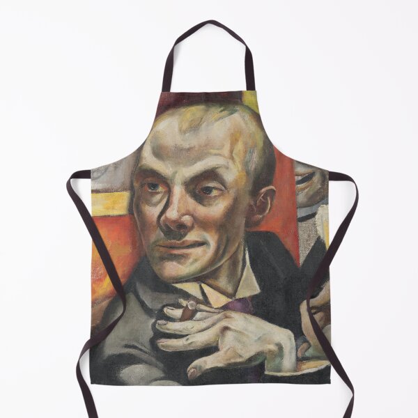 Item preview, Max Beckmann, Self-portrait with champagne glass designed and sold by Mauswohn.